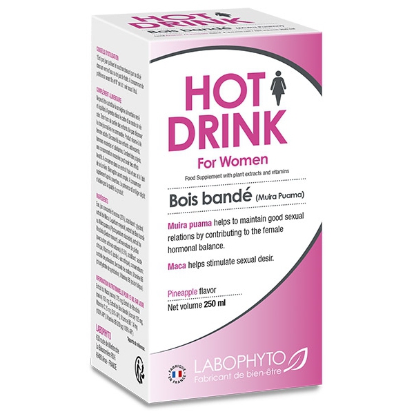 HOT DRINK Madera en banda para mujeres - 250 ml