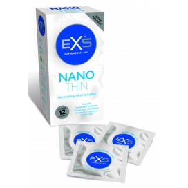 Nano Thin Dünne Kondome x12
