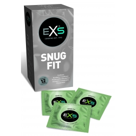 EXS Préservatifs étroits Snug Fit x12