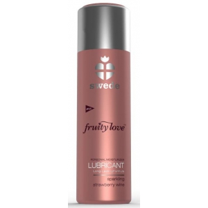 Swede Lubricante aromatizado FRUITY LOVE Vino espumoso de fresa 50 ml