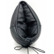 Padded leather balaclava