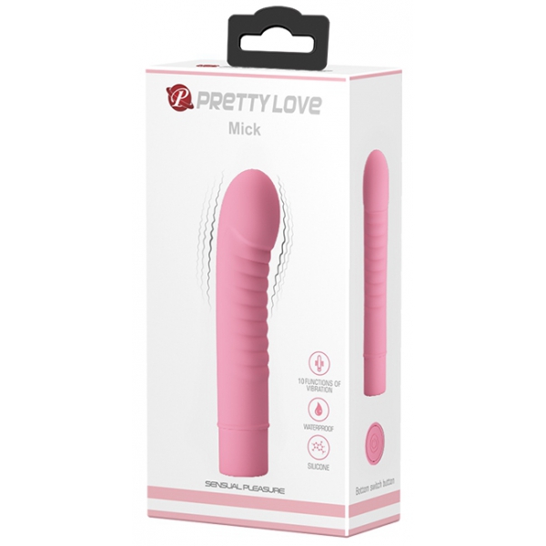 Mick Pretty Love 10 x 2.7 cm Vibrator Pink