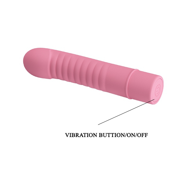 Mick Pretty Love Vibrator 10 x 2,7 cm Roze