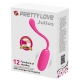 JULIUS Vibro-Ei Pretty Love 7.8 x 33 cm Rosa