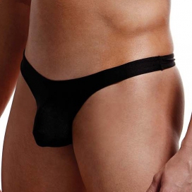 ENVY Black Low Waist Thong