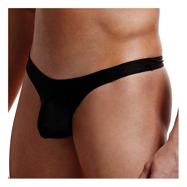 Black Low Waist Thong