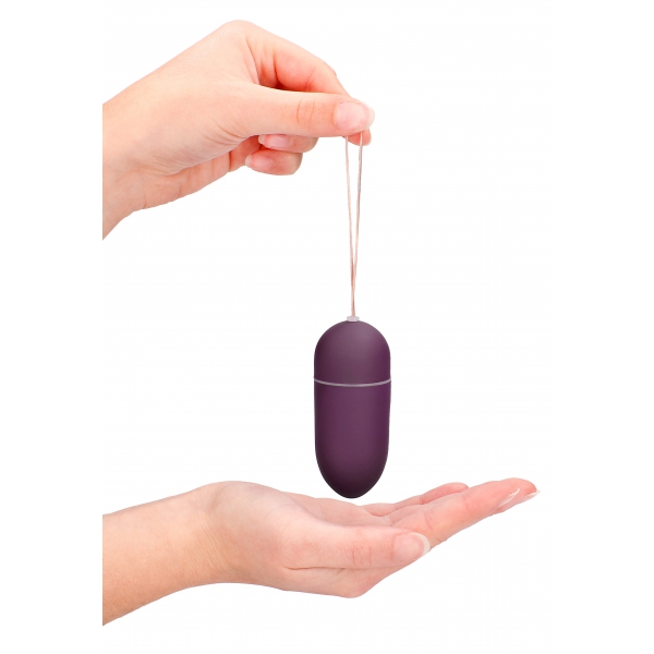 Huevo vibrador inalámbrico Splash 8 x 3,4 cm Morado