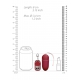 Splash Wireless Vibro-Ei 8 x 3.4 cm Rot