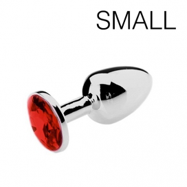 Plug bijou Spolly Small - Rouge 6 x 2.7cm