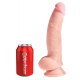 Realistische Dildo met drievoudige dichtheid 19 x 4,5 cm