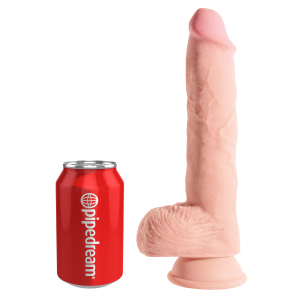 King Cock Realistic dildo King Cock 3D TRIPLE DENSITY 10 - 20 x 5 cm