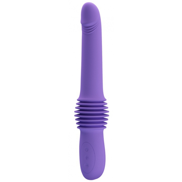 Dildo with push-up Pazuzu 15 x 3.5 cm Purple