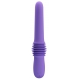 Consolador con push-up Pazuzu 15 x 3,5 cm Morado