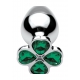 Lucky Gem Clover Jewelry Plug 7.5 x 3.2 cm