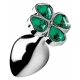 Lucky Gem Clover Jewelry Plug 7.5 x 3.2 cm