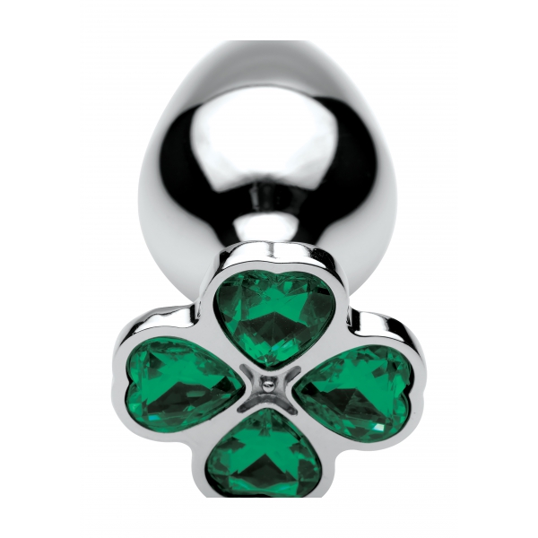 Plug de Joalharia Lucky Gem Clover 9 x 4 cm