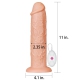 Vibrierender Dildo Long Dildo 25 x 6 cm