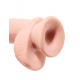 3D Dildo drievoudige dichtheidscurve 10 - 19 x 5 cm