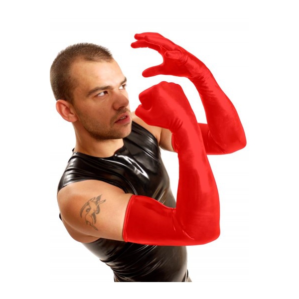 Gants Fist Shoulder Rouge