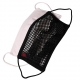 Washable Pleated Mesh Over-Mask Black