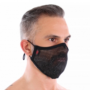 TOF Paris Washable Mesh Over-Mask Black