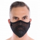 Washable Mesh Over-Mask Black