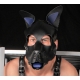 PUPPY SET BLUE LEATHER EARS AND TONGUE