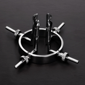 Triune Speculum Ring in metaal 8cm | Diameter 9cm