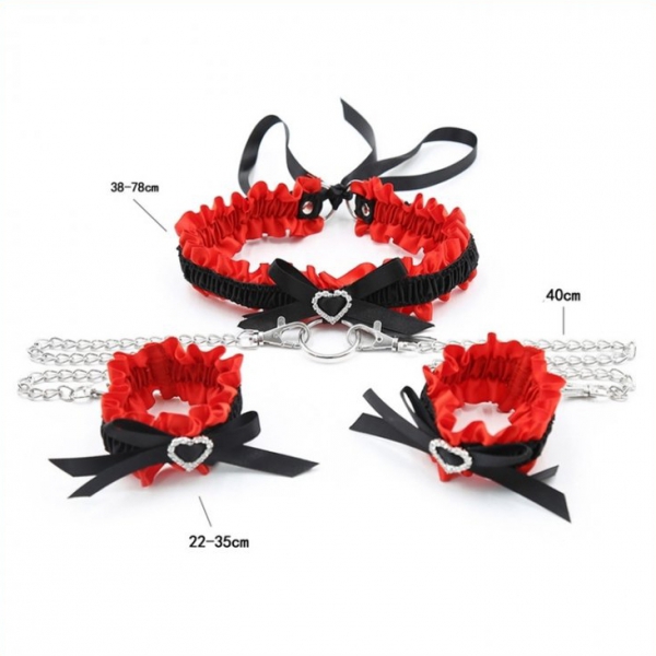 Black Red Romance Necklace Kit