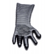 Pleasure Fister Lange Textured Handschoen Zwart
