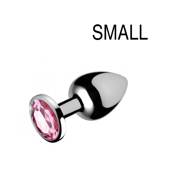 Gem Rose Jewel Plug 6.5 x 2.7 cm