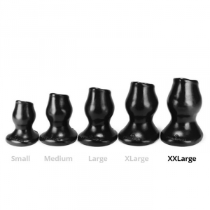 Oxballs Plug pig-Hole Fuck XXL 14 x 9 cm Nero