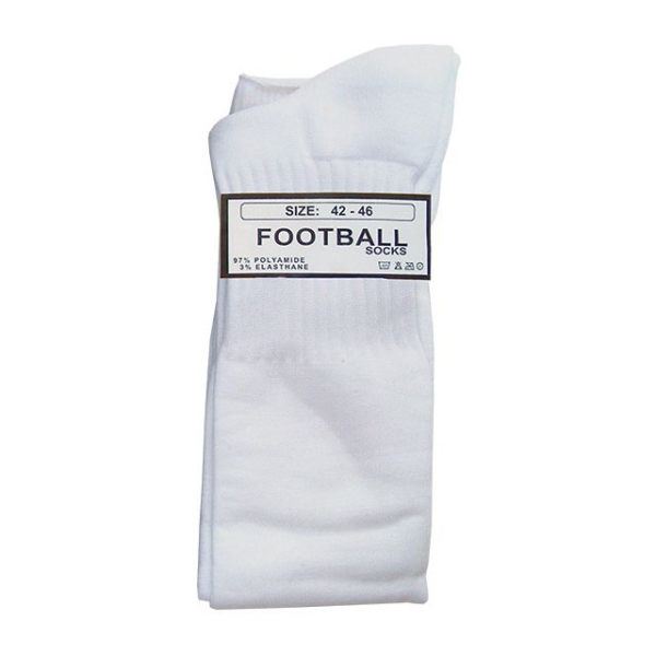 Hohe Socken Foot Socks Weiß