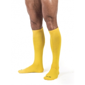 Mr B - Mister B Hohe Socken Foot Socks Gelb