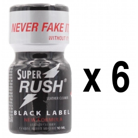 Super Rush Black Label 10mL x6