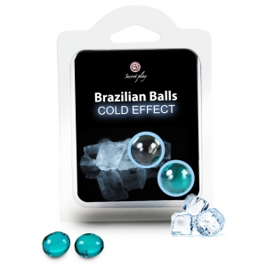  Boules de massage BRAZILIAN BALLS Effet froid