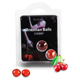 Secret Play Massage balls BRAZILIAN BALLS Cherry
