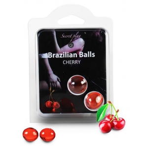 Secret Play Boules de massage BRAZILIAN BALLS Cerise