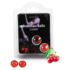 Secret Play Palle da massaggio BRAZILIAN BALLS Cherry