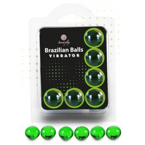 Secret Play Massagebälle Brazilian Balls Vibrator x6