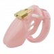 Mini jaula de castidad Locky 6 x 3,2cm Rosa