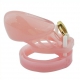 Mini jaula de castidad Locky 6 x 3,2cm Rosa