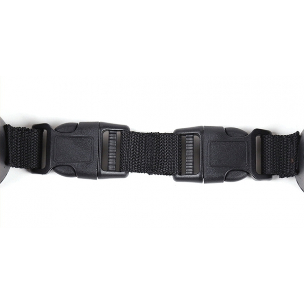Clip-on collar with wrist cuffs