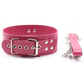 Collar Pin Lock Fucsia