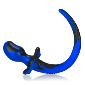 Oxballs Plug Puppy Staart Beagle 9,5 x 5 cm Blauw