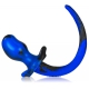 Plug Welpenschwanz Beagle 9,5 x 5 cm Blau