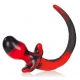 Plug Puppy Tail Beagle 9.5 x 5 cm Red