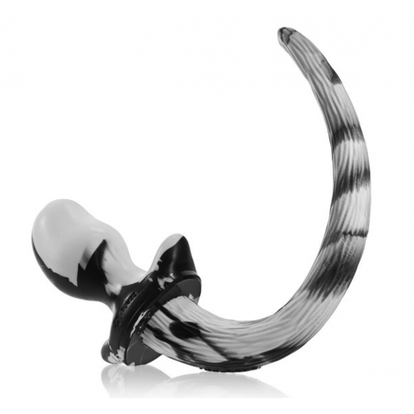 Plug Puppy Tail Beagle 9.5 x 5 cm White