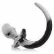 Plug Queue Puppy Tail Beagle 9.5 x 5 cm Blanc