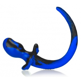 Plug Queue Puppy Tail Bulldog 11.5 x 6 cm Bleu